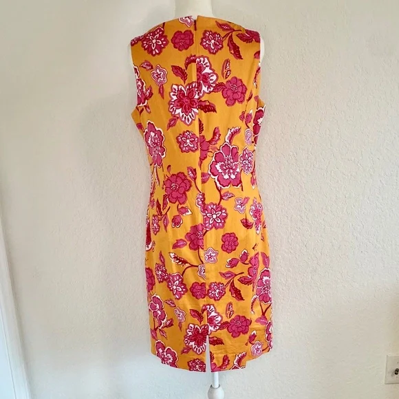 Jones New York, Floral Sheath/ Mini Dress, Size 10 - Picture 4 of 11